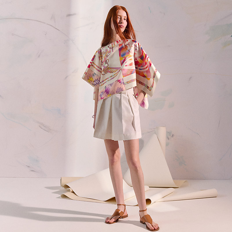 カレ ドサール 《ブリッド・ドゥ・ガラ》 マーブルシルク - ピンク